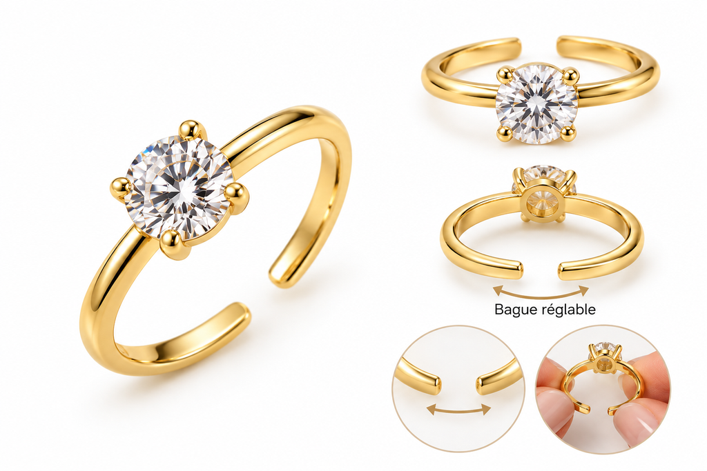 Bague Alaina – Dorée