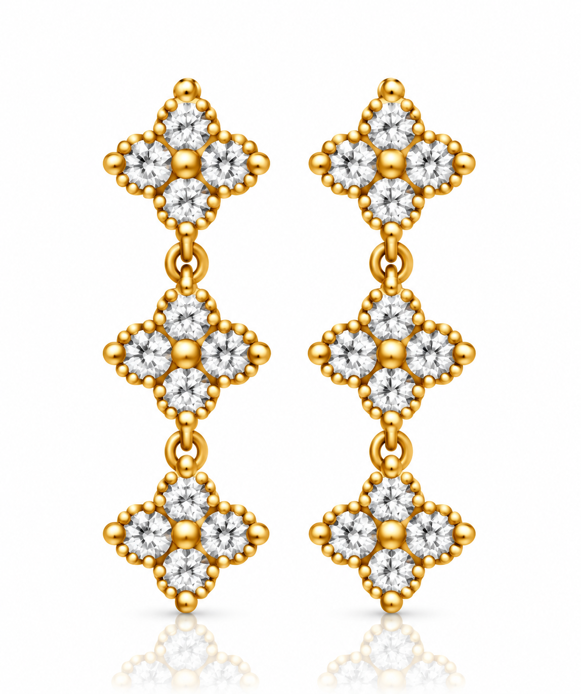 Boucle Alaina - Blanc