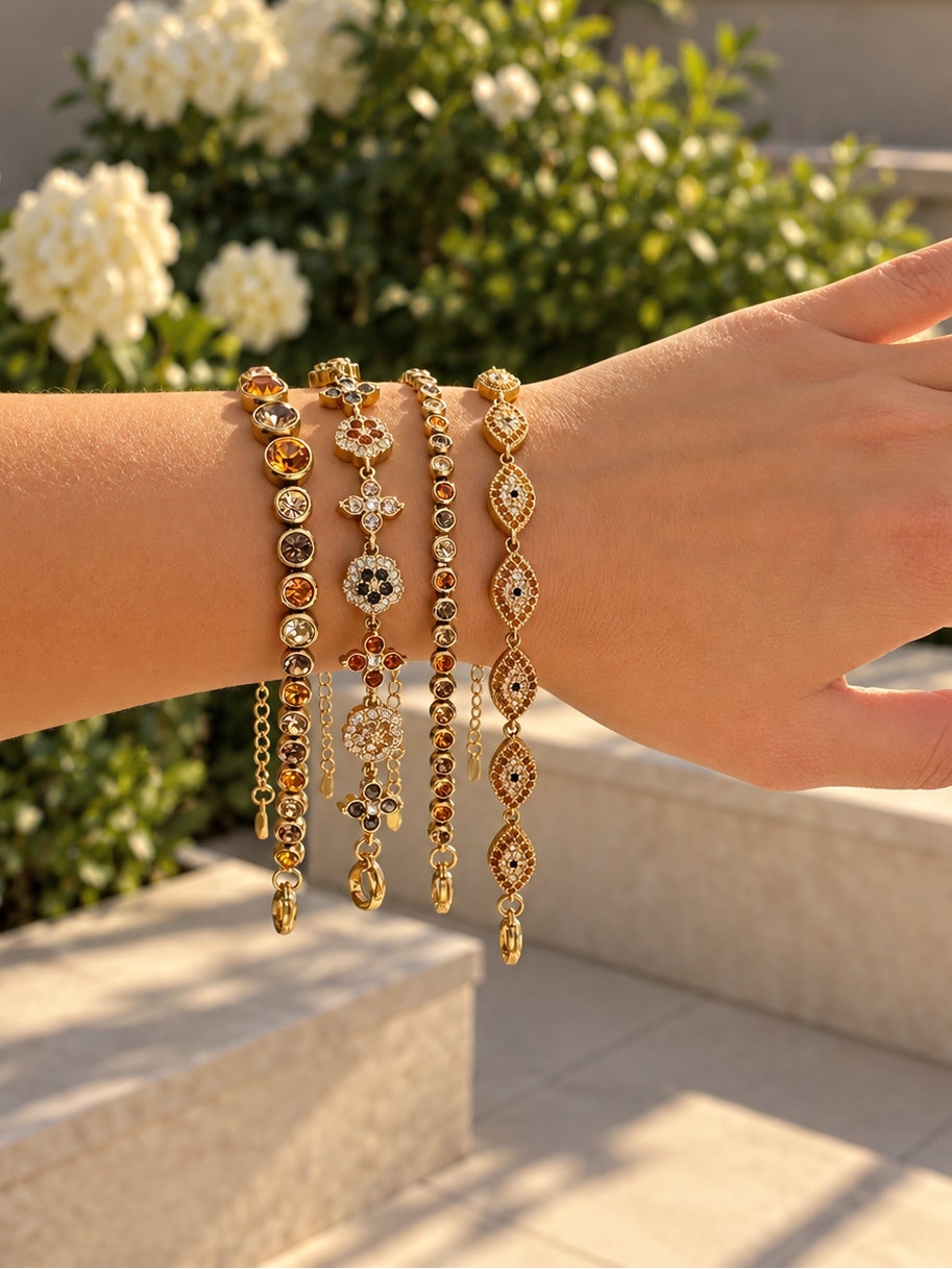 Bracelet Silia – Marron