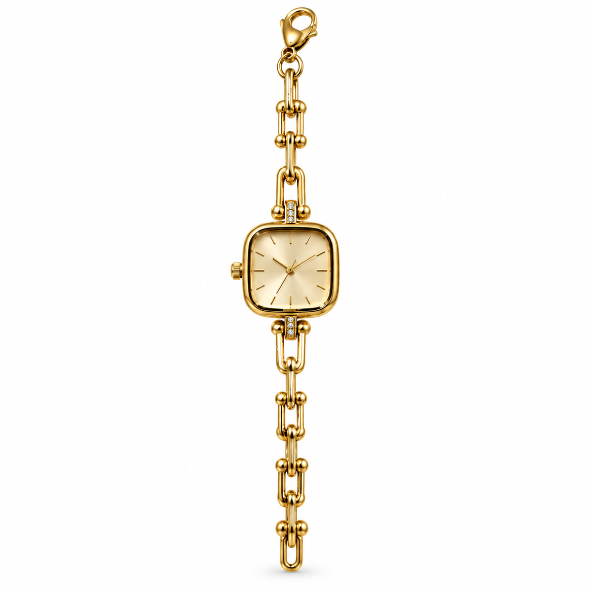 Montre-Bijou Dorée – Cadran Champagne