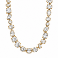 Collier Émeraude Cristal Doré