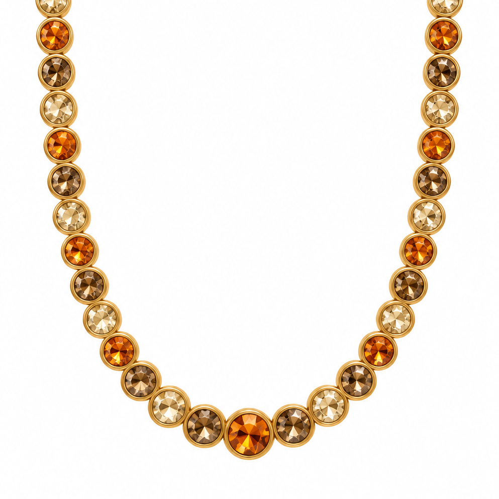 Collier Silia – Marron