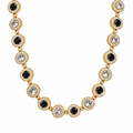 Collier Nouméa Noir & Cristal