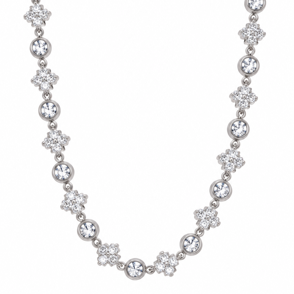 Collier Montaigne – Éclat Argenté