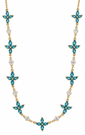 Collier Floréa – Bleu