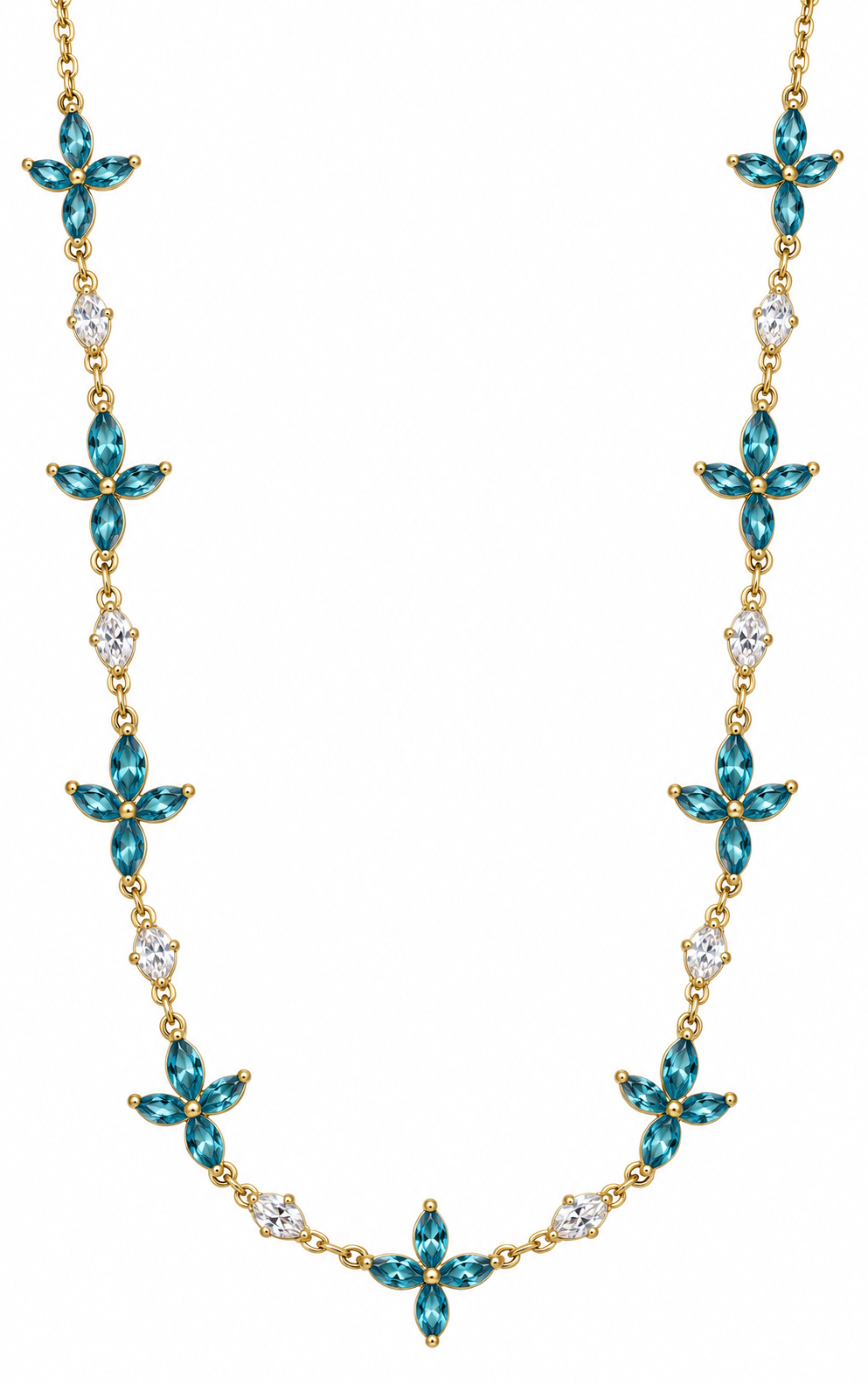 Collier Floréa – Bleu