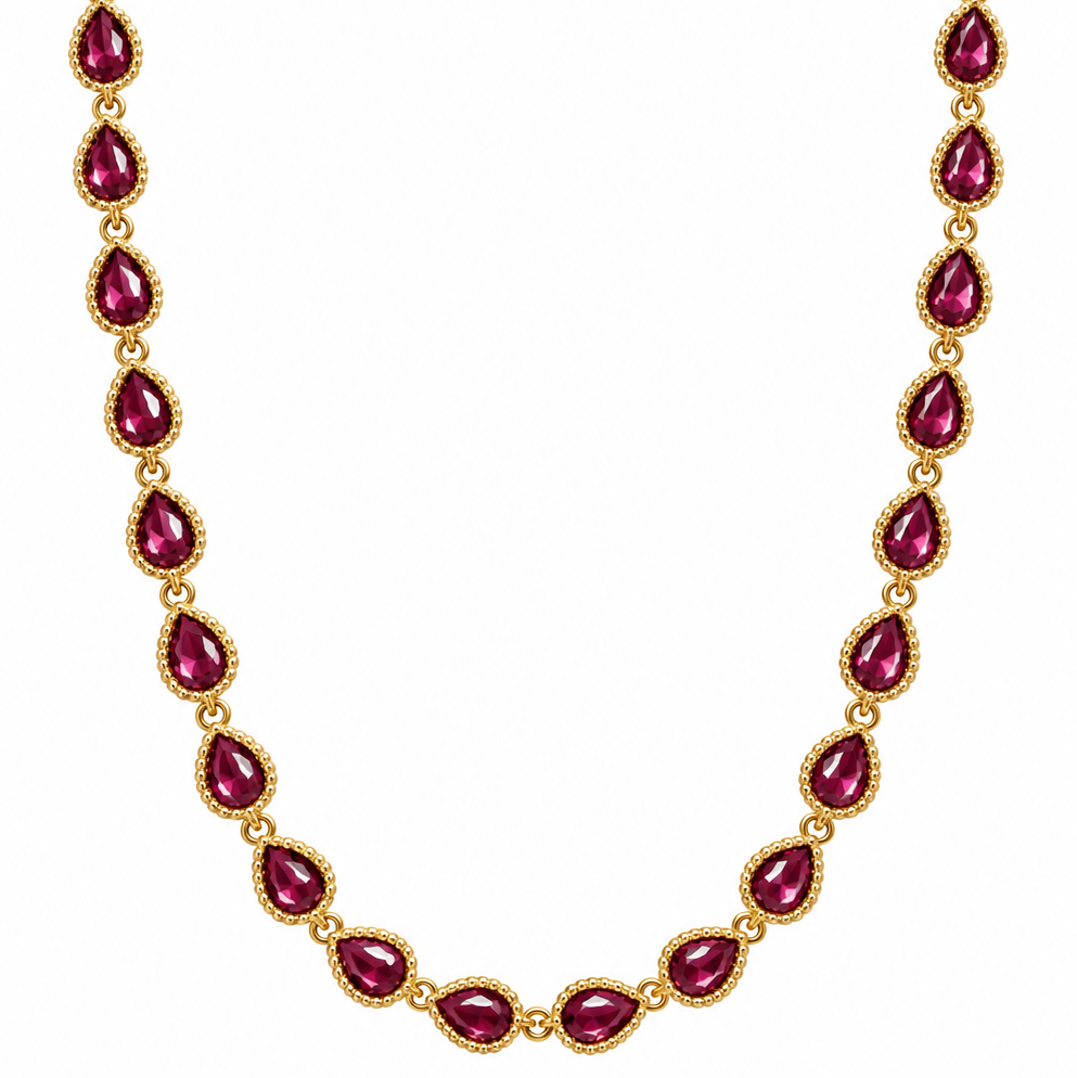 Collier Dia – Rouge