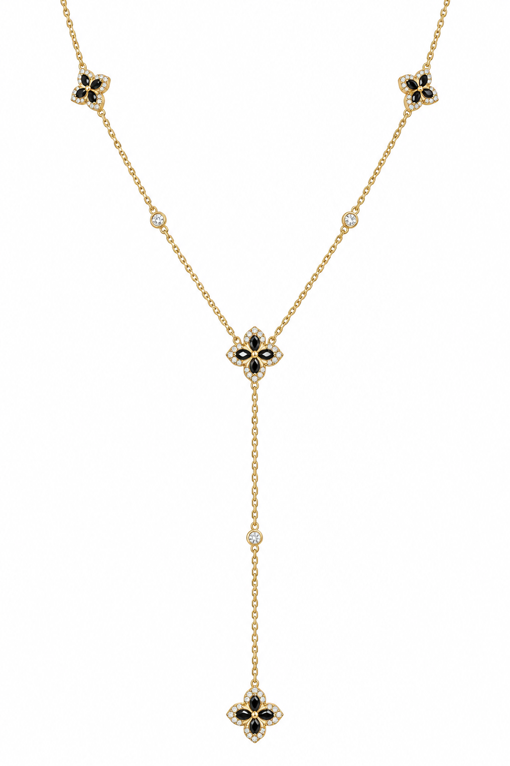 Collier Jade Y Noir