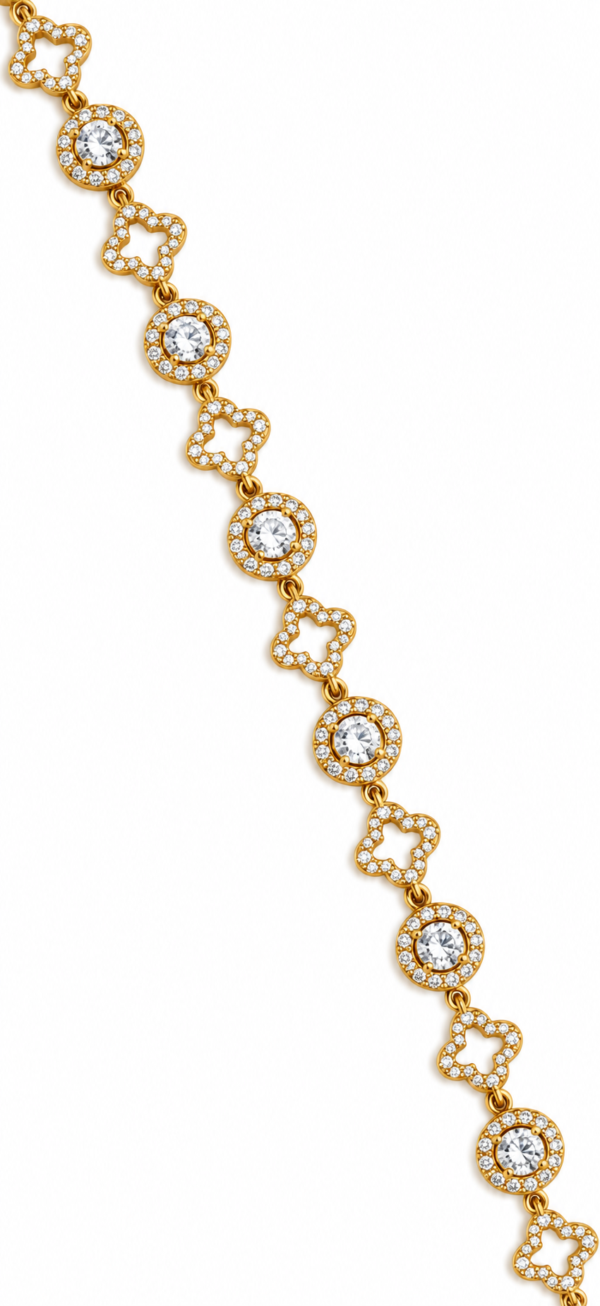 Bracelet Alba Trèfle – Doré