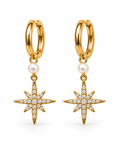Boucles Saturne – Dorées