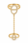 Bague Duo – Dorée