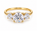 Bague Trio – Dorée