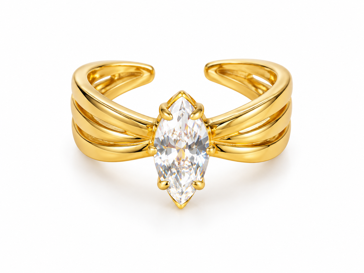 Bague Célia – Dorée