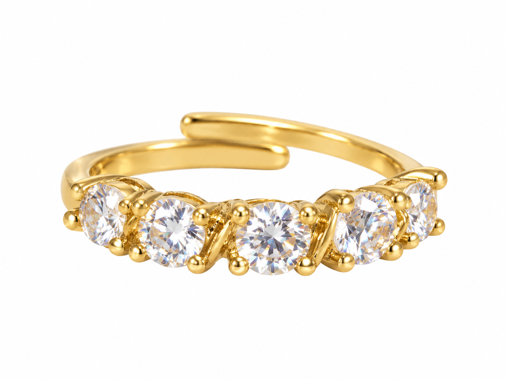 Bague Amélia – Dorée