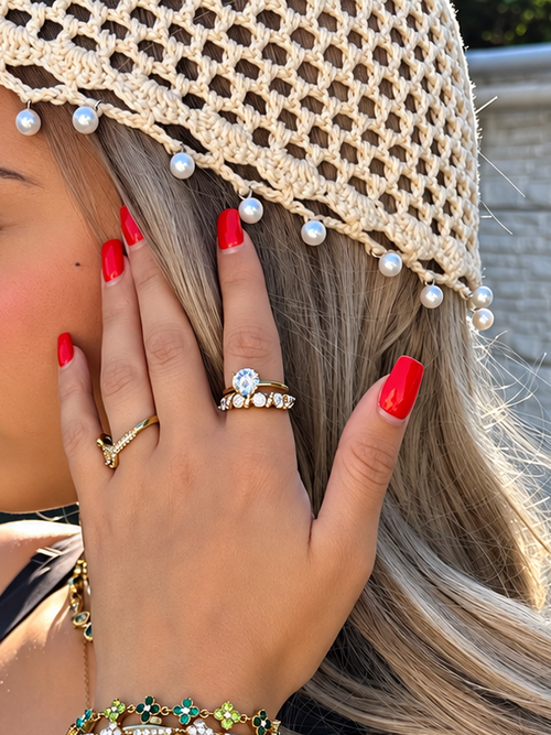 Bague Amélia – Dorée