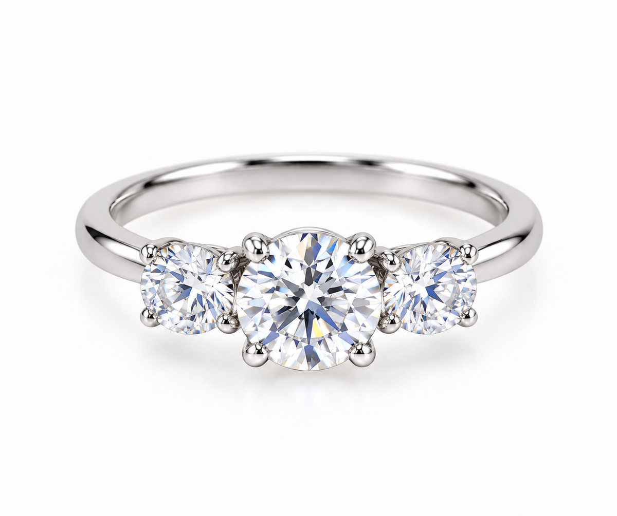 Bague Trio – Argenté