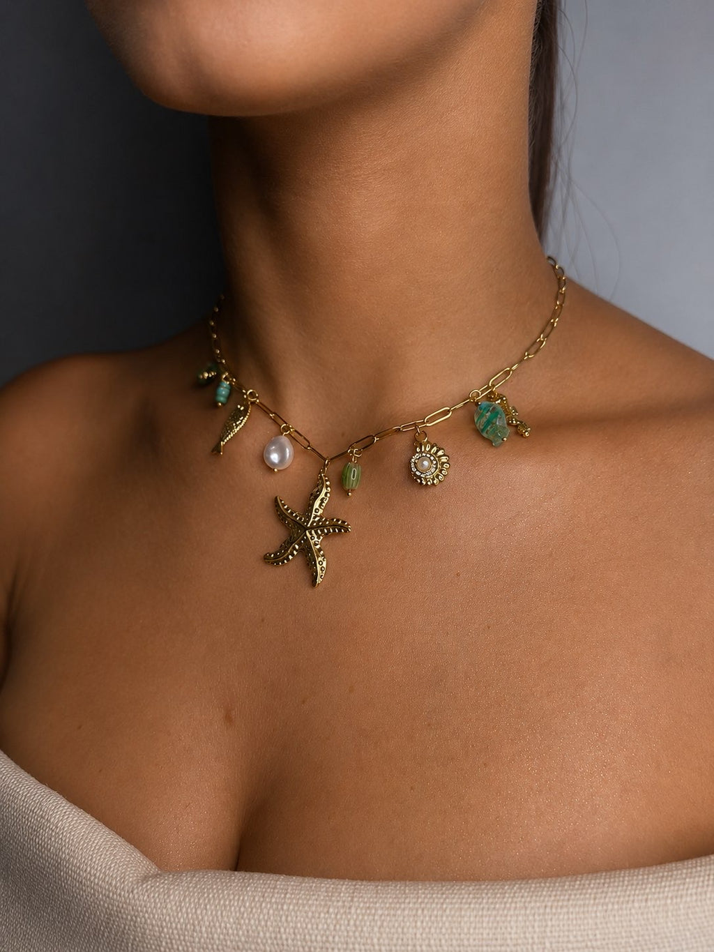 Collier Étoile Marine