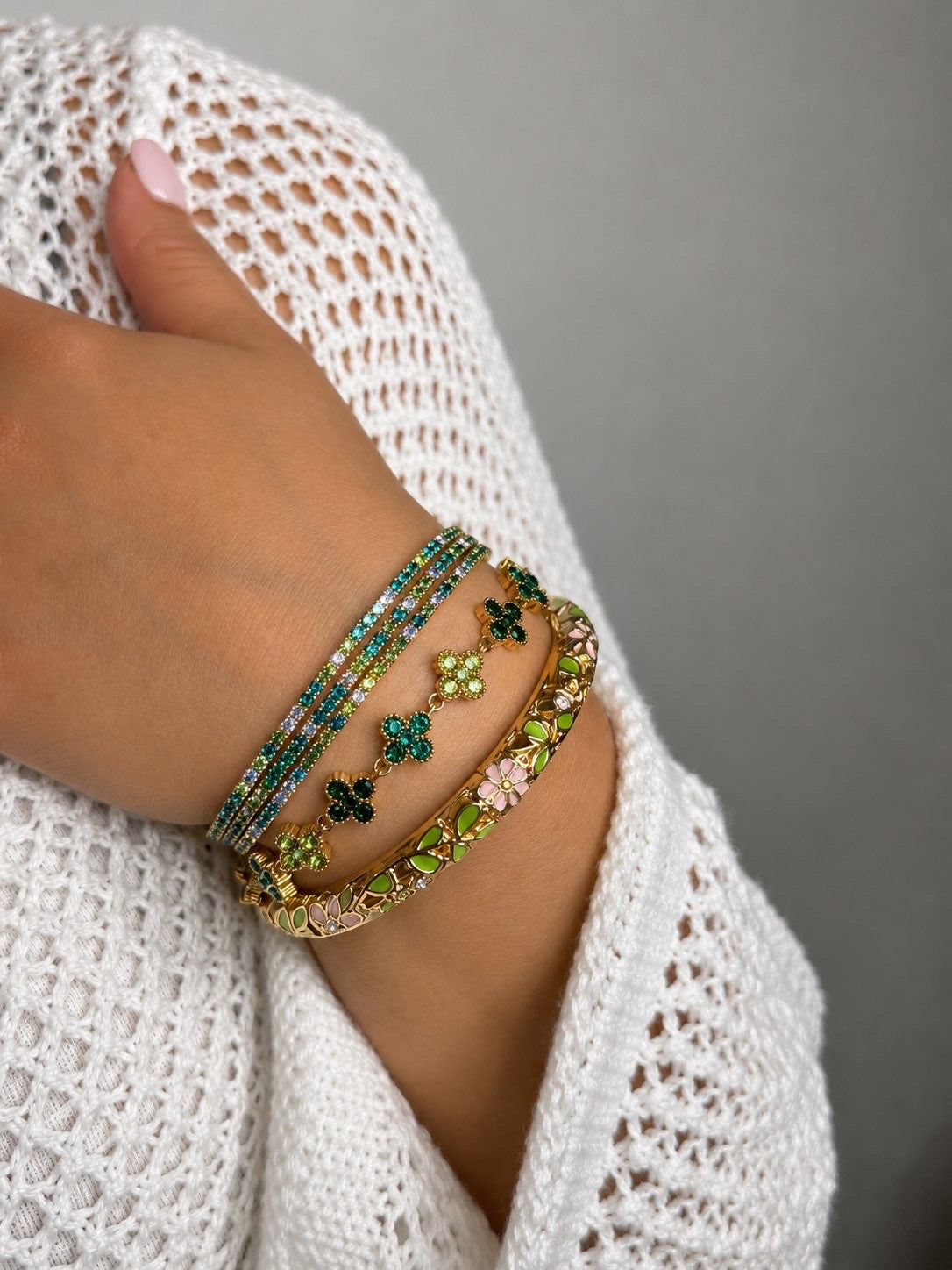 Bracelet Fleur Élégance